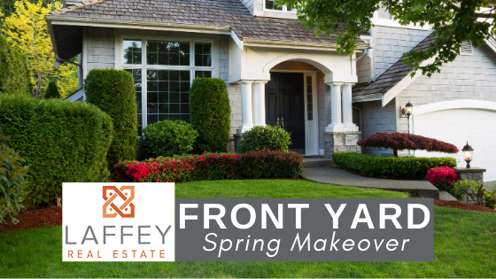 Front Yard Spring Makeover - Laffey Real Estate